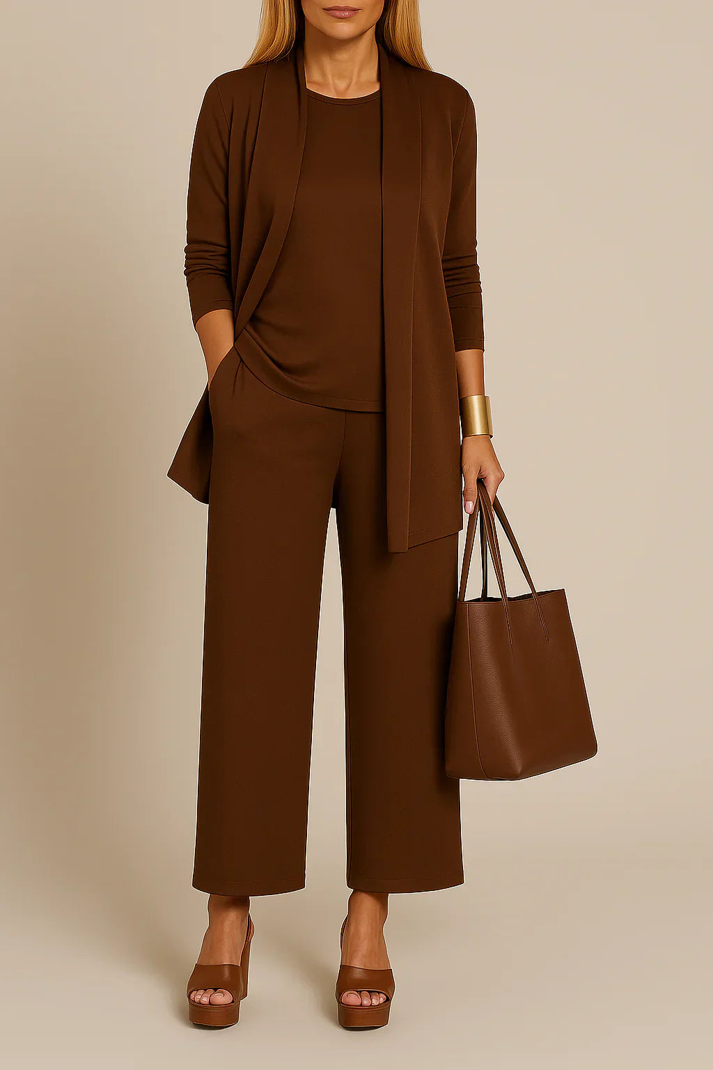 Women's Stylish and Refined 3-Piece Suit