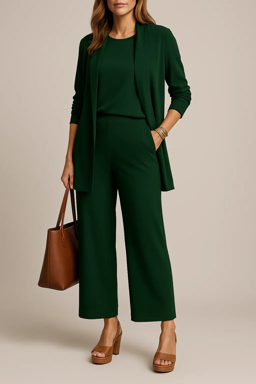 Women's Stylish and Refined 3-Piece Suit