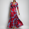 Ready Bohemian V-Neck Maxi Dress