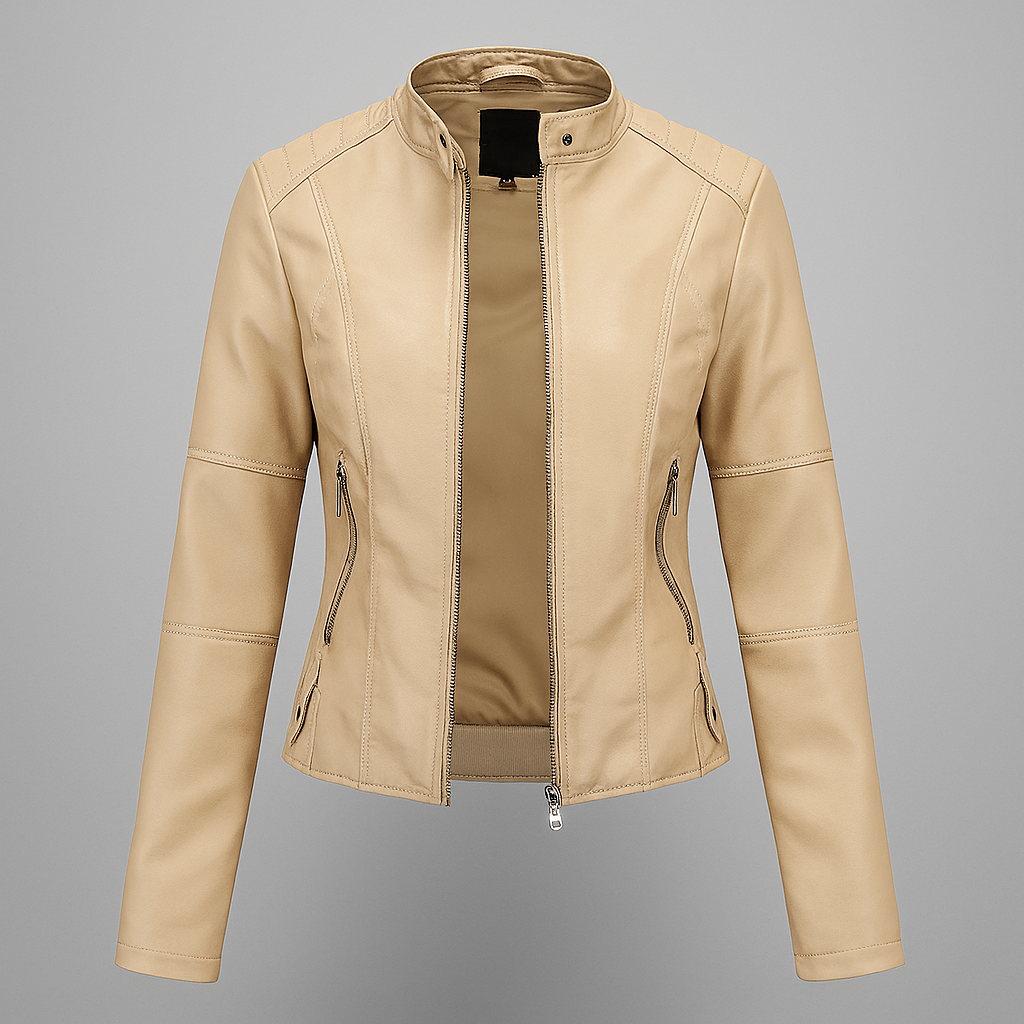 Women's Fitted Moto Jacket