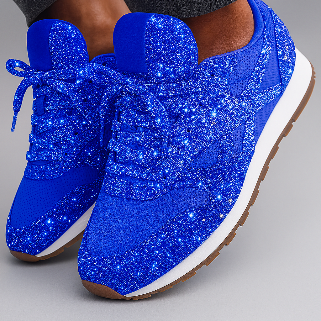 Women’s Glitter Chunky Sneakers