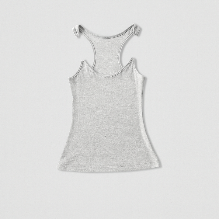 Women’s Invisible Strap Ribbed Tank Top