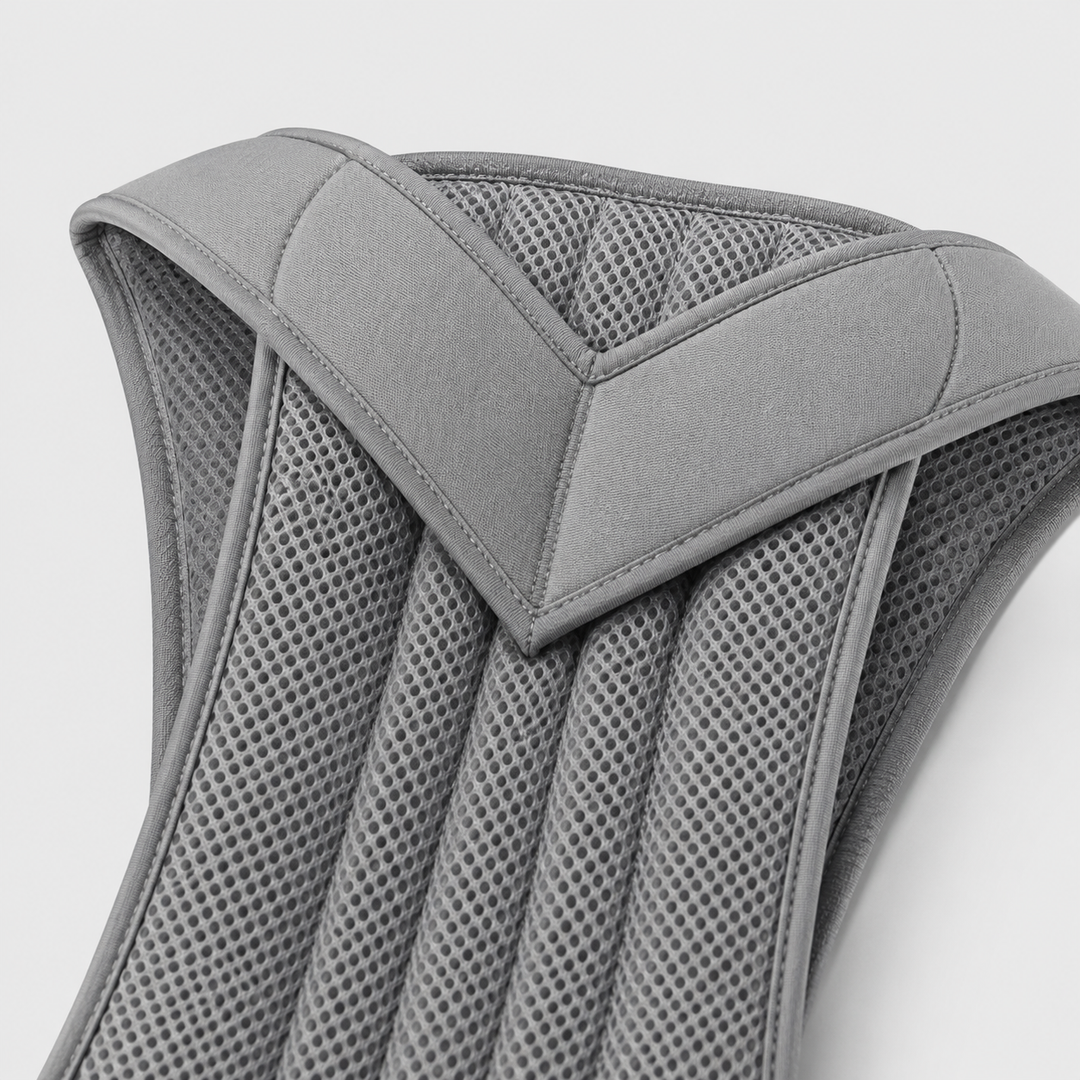Adjustable Upper Back Posture Corrector with Breathable Mesh