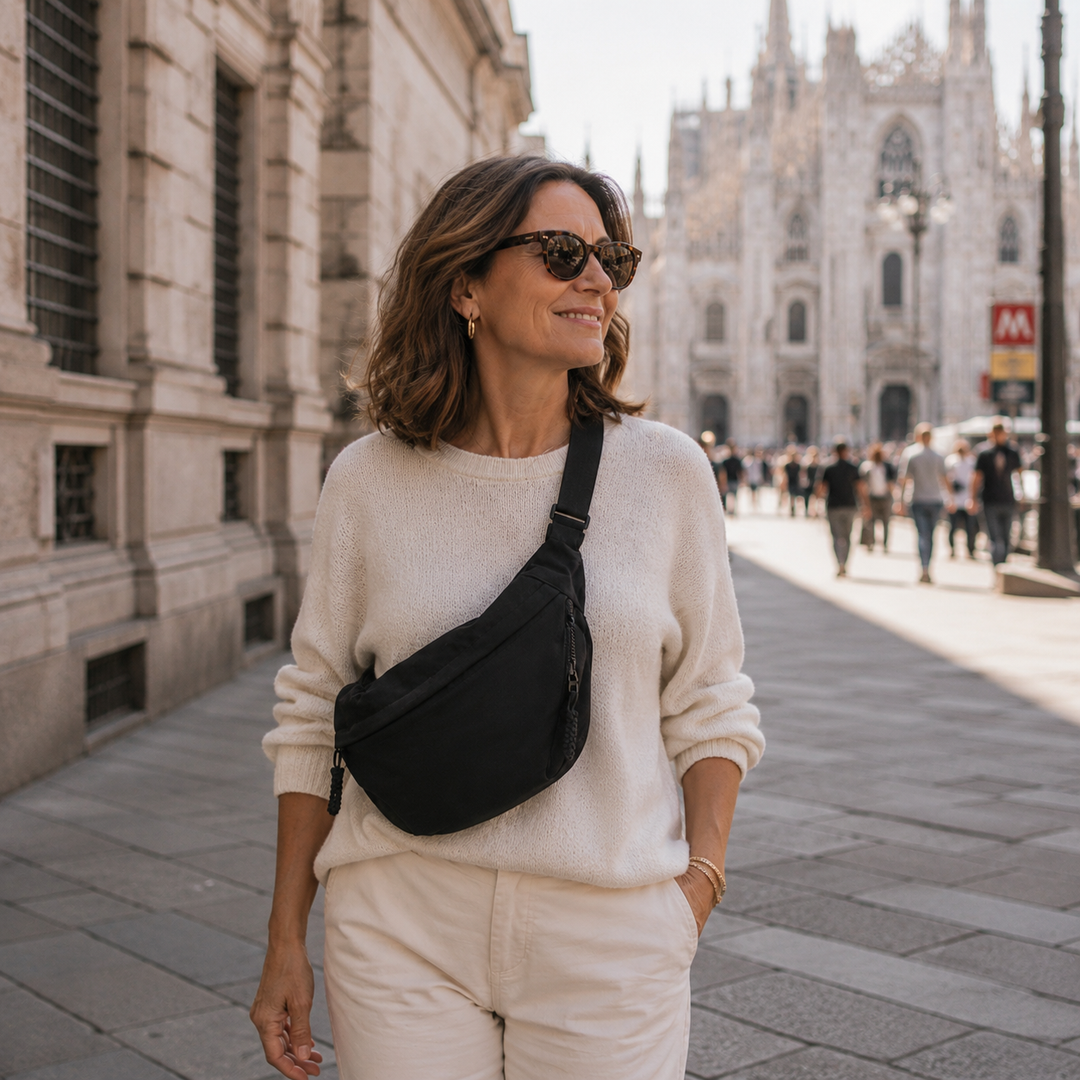 Black Shoulder Bag – Elegant Crossbody Bag for Everyday