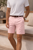 Men's Tailored Summer Shorts – Smart-Casual Twill Design