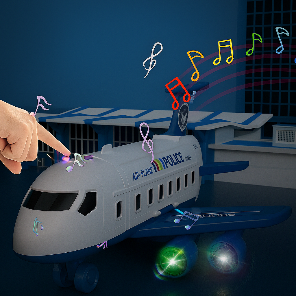 Adventurous Airplane Playset for Kids