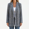 Women’s Checked Blazer