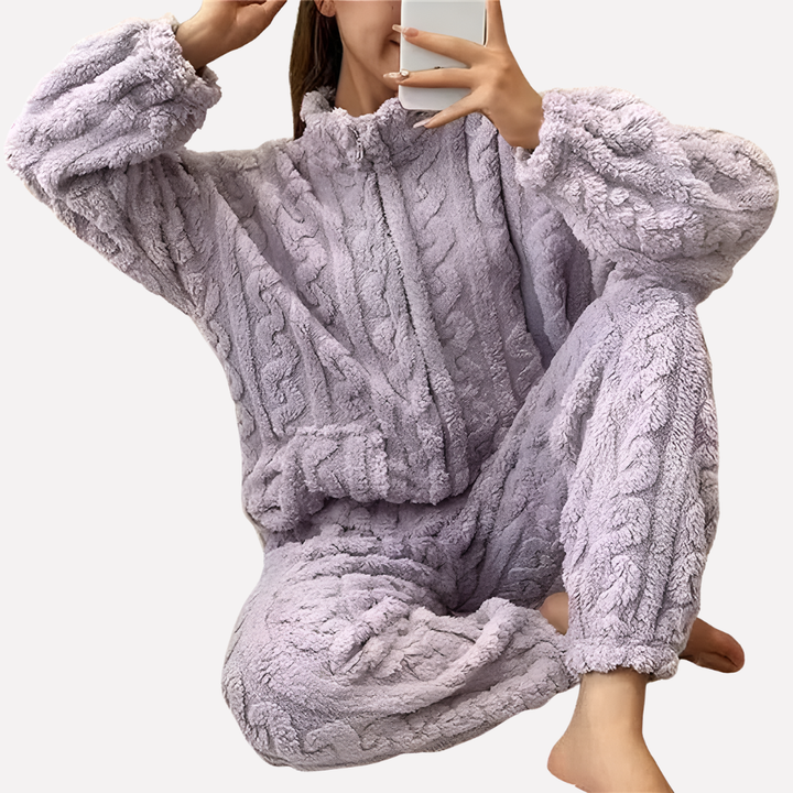 Women’s Warm & Cozy Fleece Sleep Set