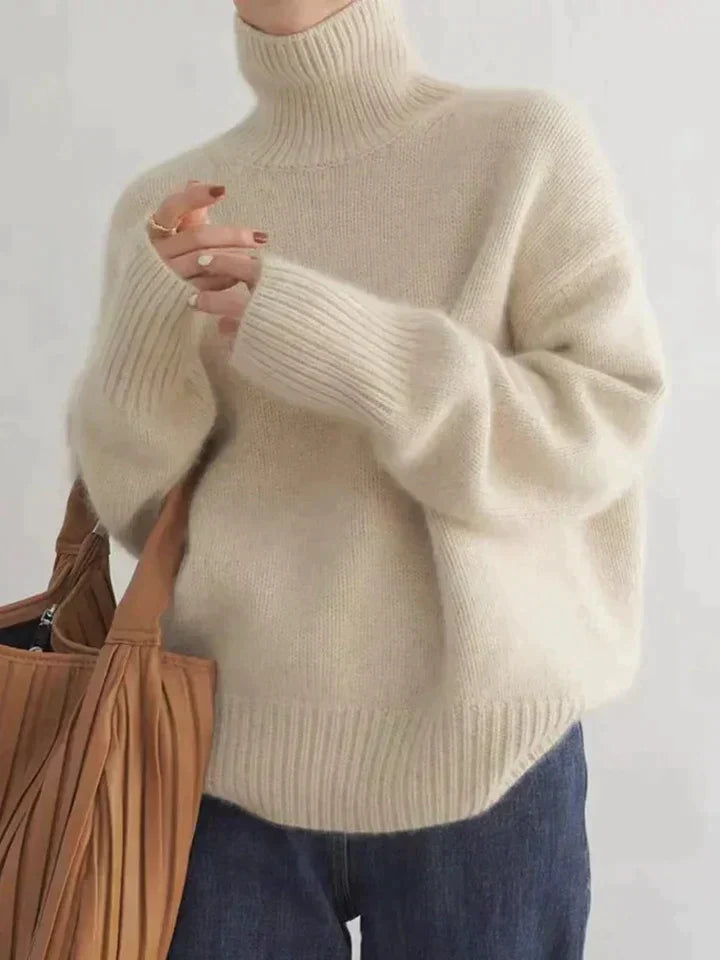 Luxe Turtleneck Sweater for Women