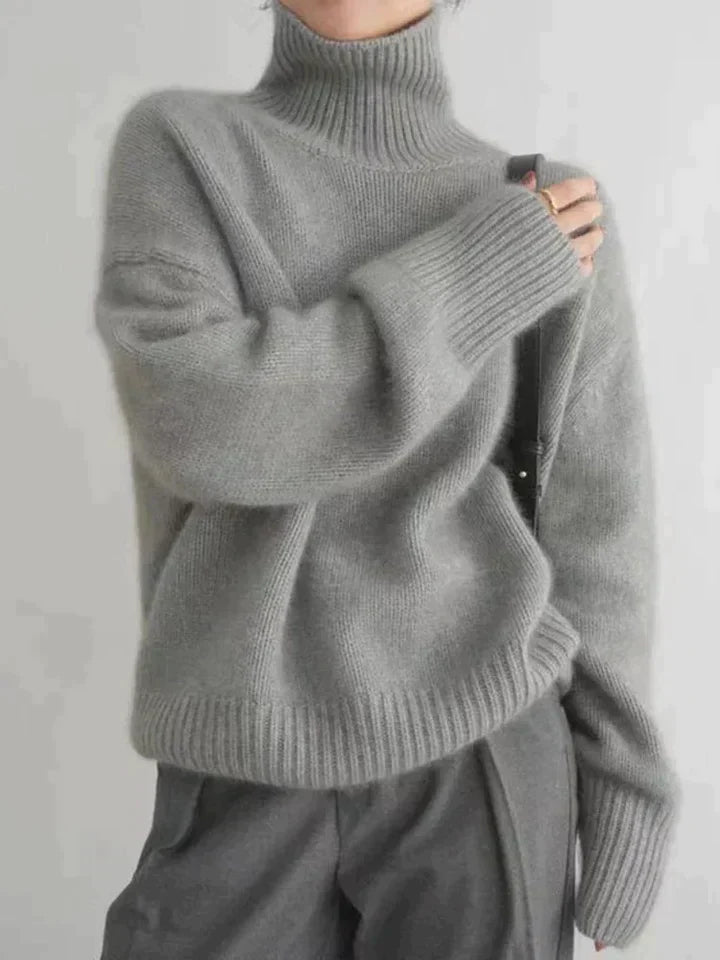 Luxe Turtleneck Sweater for Women