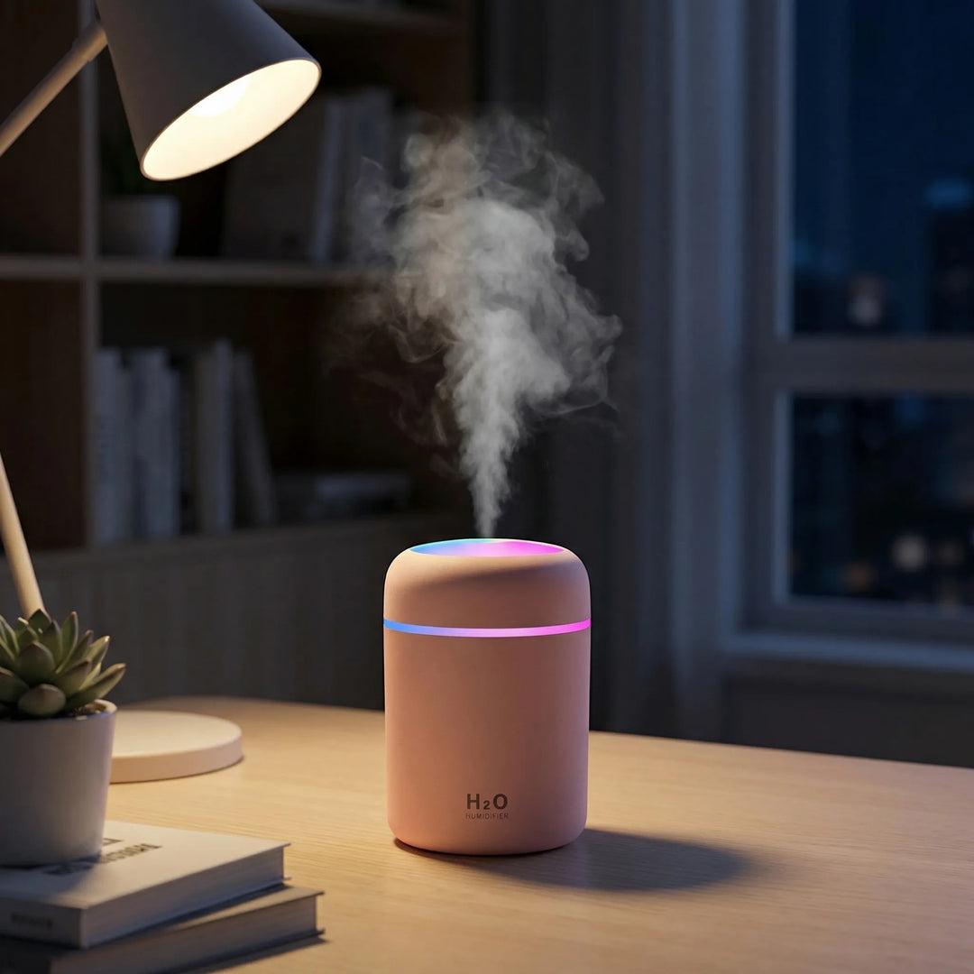 Compact Cool Mist Humidifier with Aroma Function - Mistluna