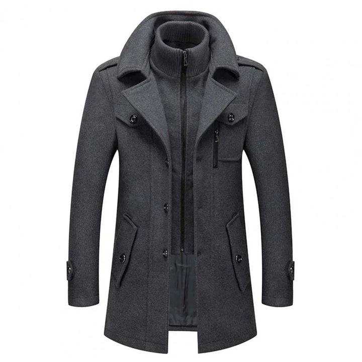 Two-Piece Winter Coat for Men – Warmth and Style Combined