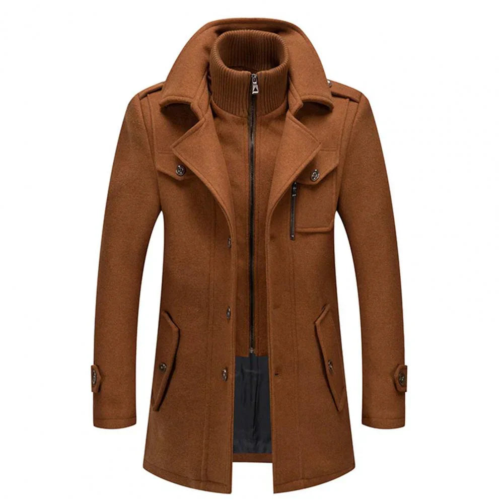 Two-Piece Winter Coat for Men – Warmth and Style Combined
