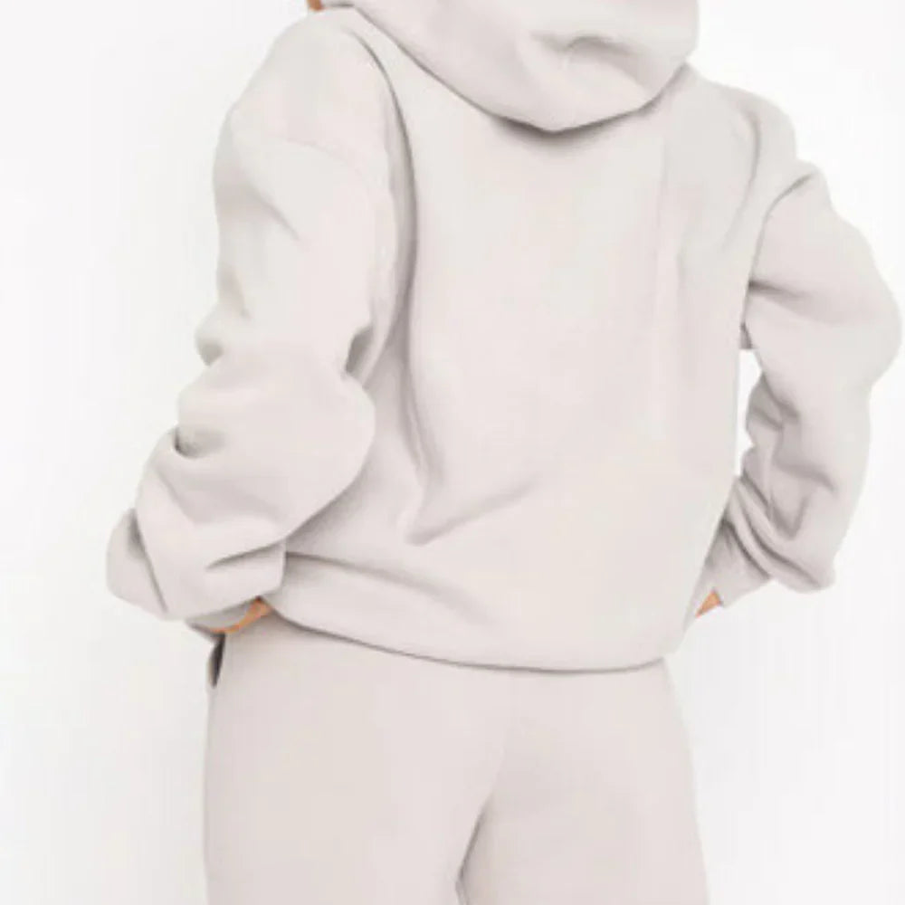 Hoodie Tracksuit Set – Leisure Jogging Set