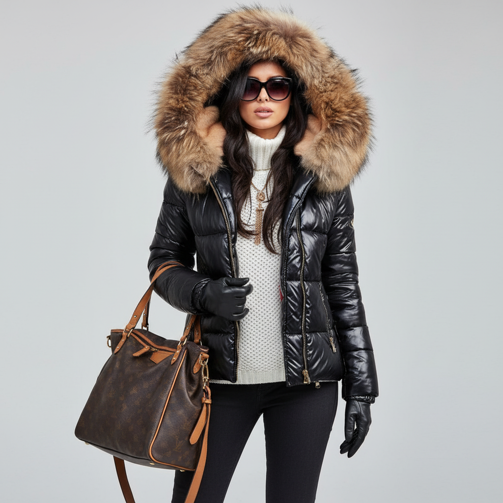 Thick winter jacket - Simone