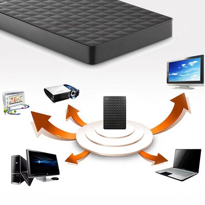 Portable external hard drive 8 TB USB 3.0