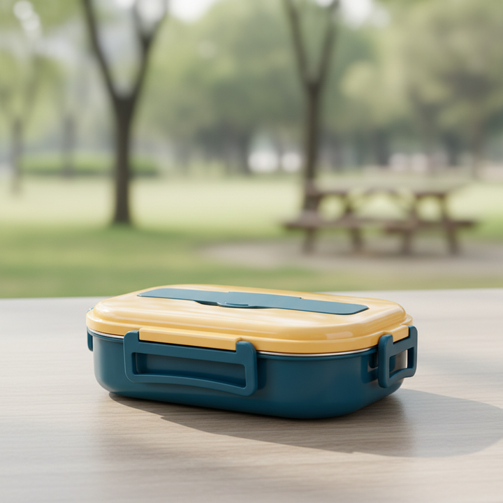 Stainless Steel Bento Lunch Box - HeatNook
