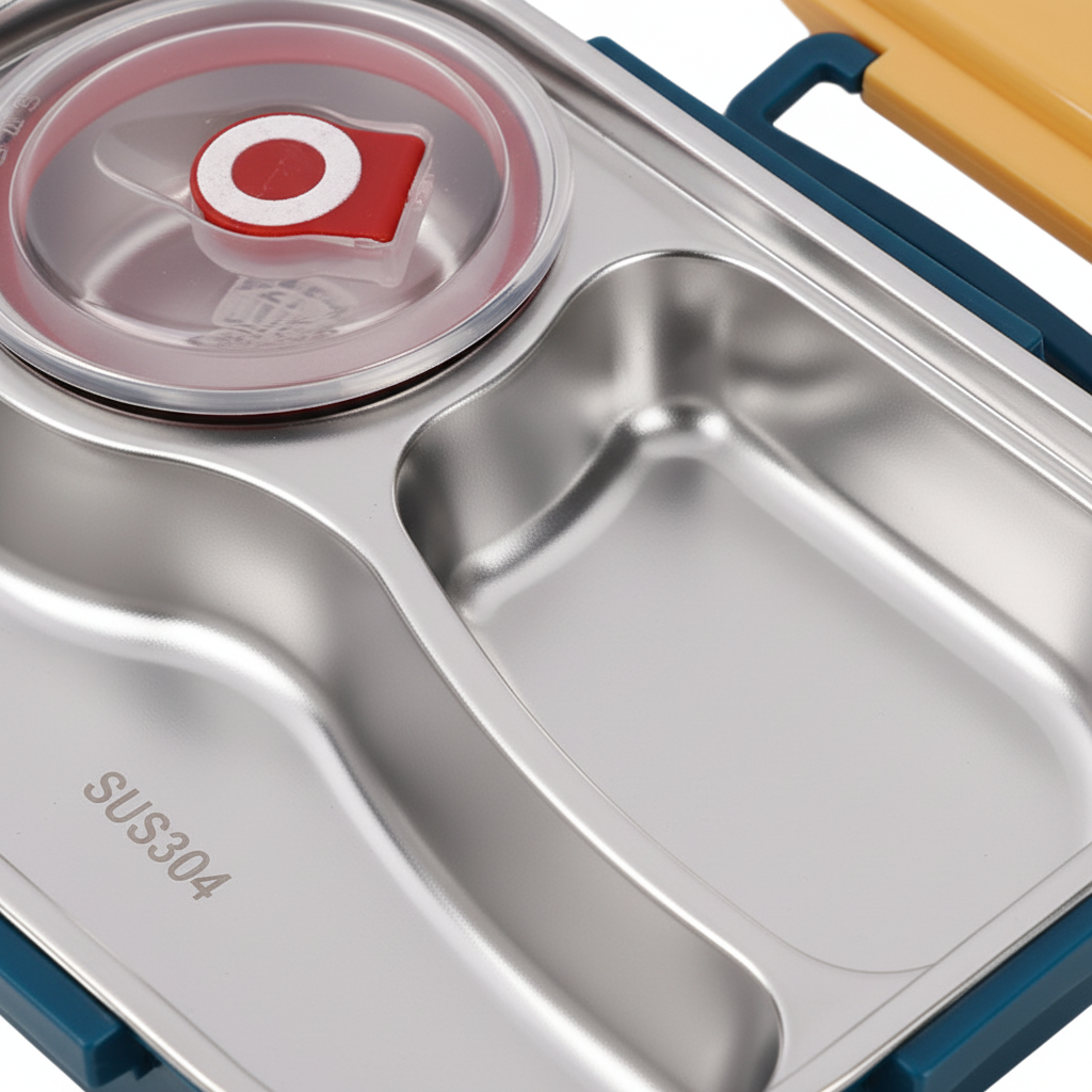 Stainless Steel Bento Lunch Box - HeatNook