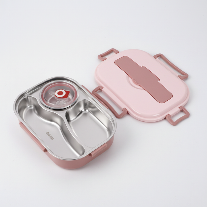 Stainless Steel Bento Lunch Box - HeatNook
