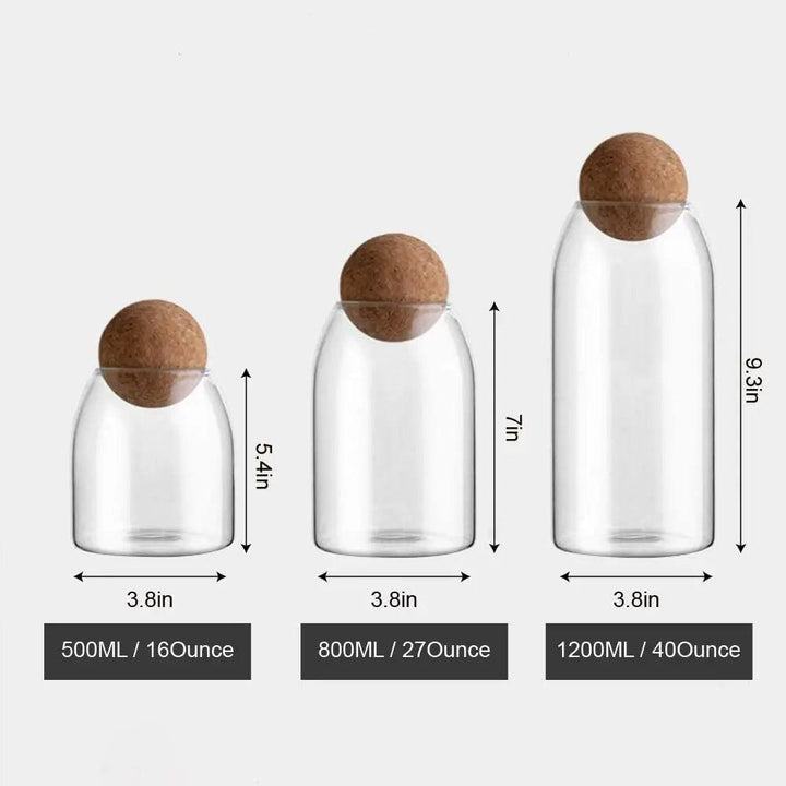 Eevi - Modern Glass Storage Set