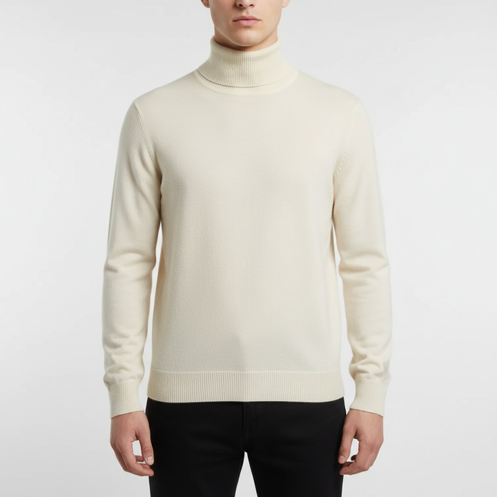 Elegantly Tailored Turtleneck Sweater – Harald
