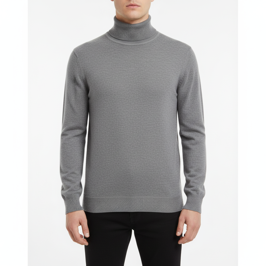 Elegantly Tailored Turtleneck Sweater – Harald