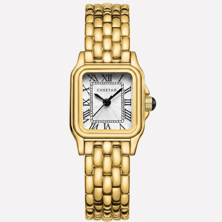 Women’s Gold-Tone Rectangular Watch