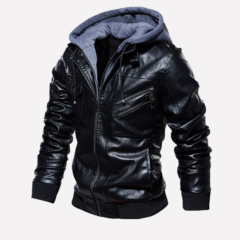 Men’s Winter Coat with Faux fur collar
