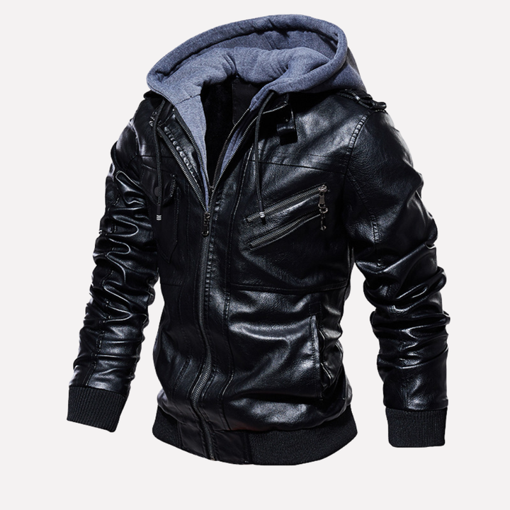Men’s Winter Coat with Faux fur collar