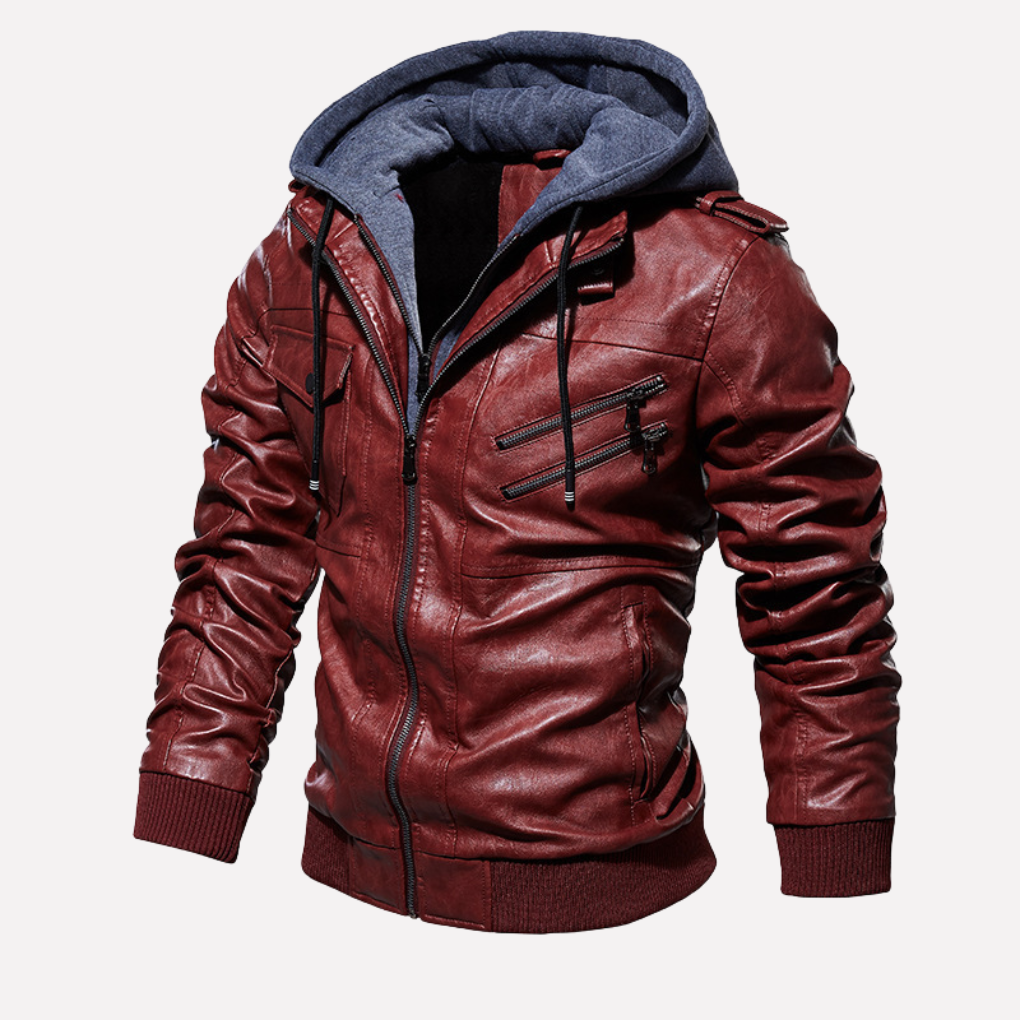 Men’s Winter Coat with Faux fur collar