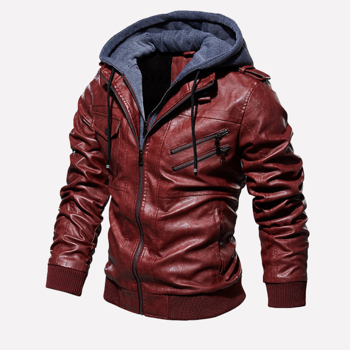Men’s Winter Coat with Faux fur collar