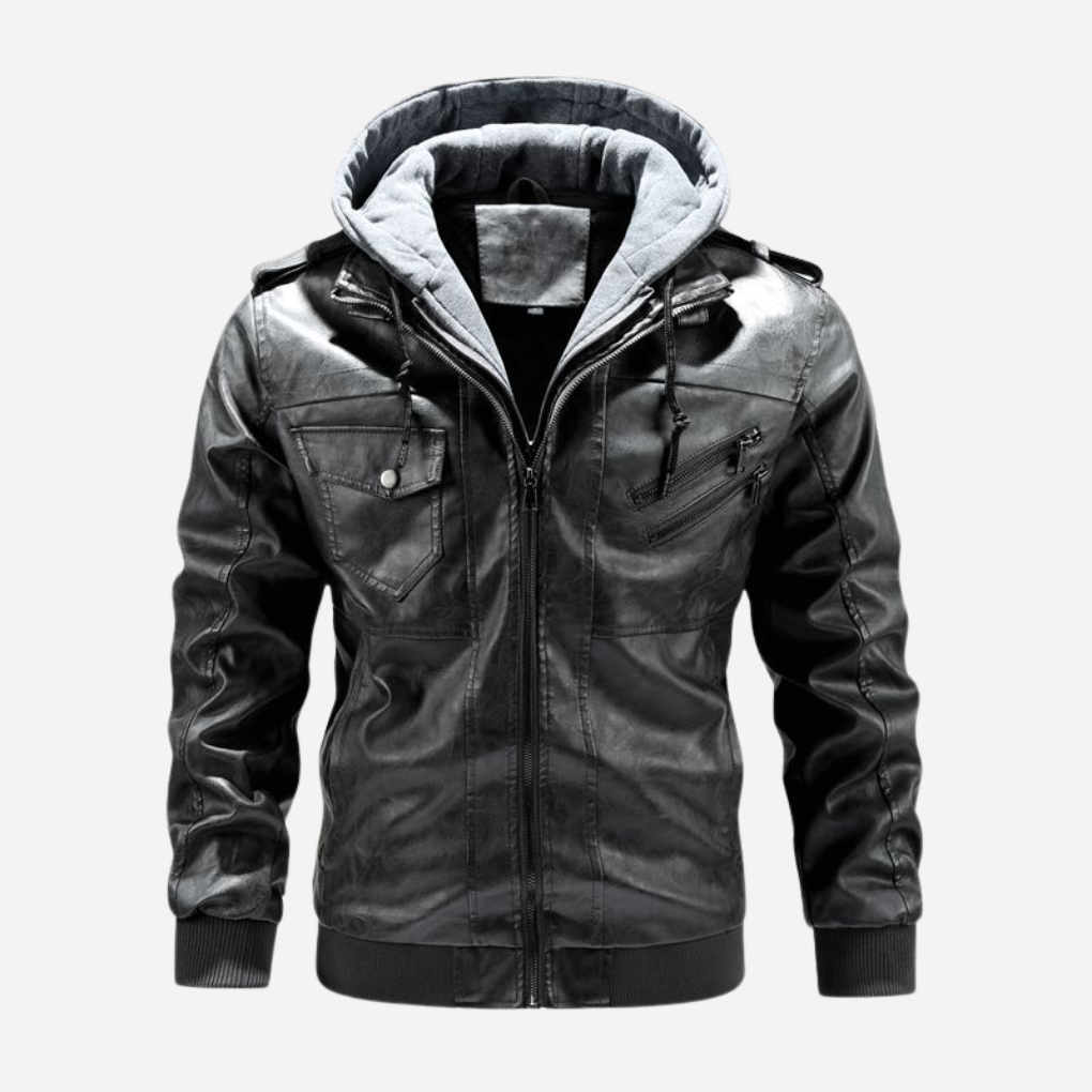 Men’s Winter Coat with Faux fur collar