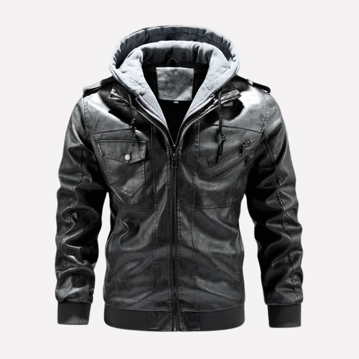 Men’s Winter Coat with Faux fur collar