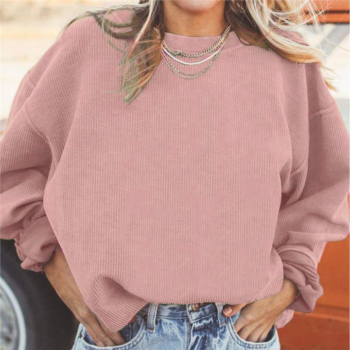 Women’s Oversized Graphic Crewneck Sweatshirt