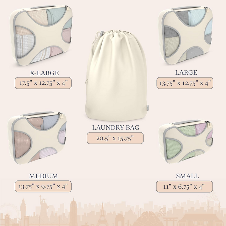 5-Piece Packing Cube Set