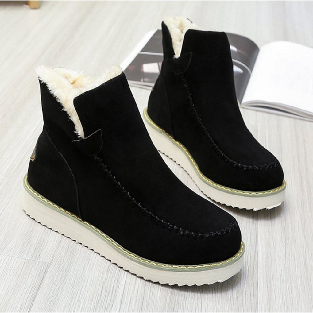 Faux Fur-Lined Winter Shoes