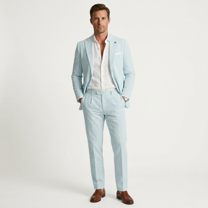 Men’s Summer Suit Two-Piece