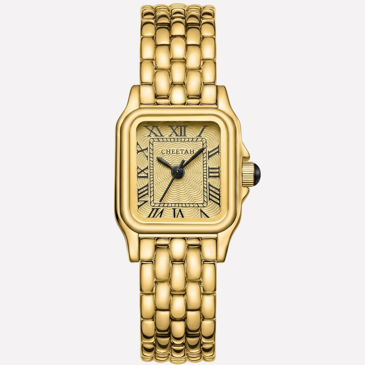 Women’s Gold-Tone Rectangular Watch