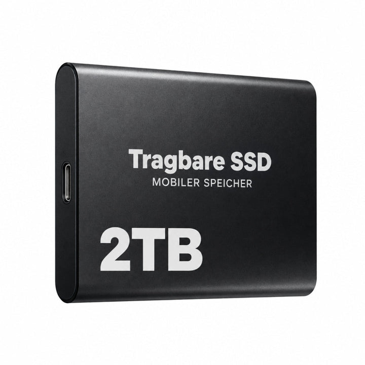 Portable 2 TB SSD for Laptop and PC