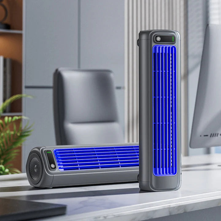 Rechargeable Bladeless Personal Cooling Fan