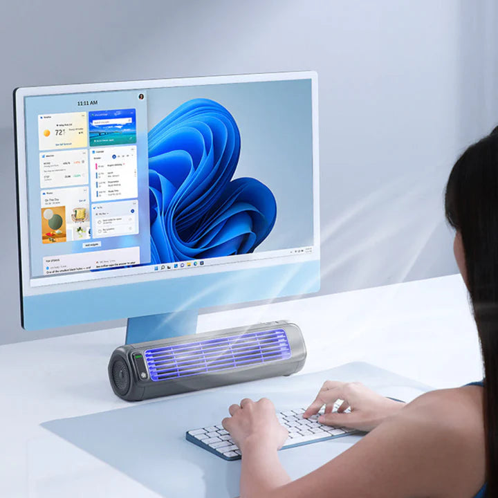 Rechargeable Bladeless Personal Cooling Fan