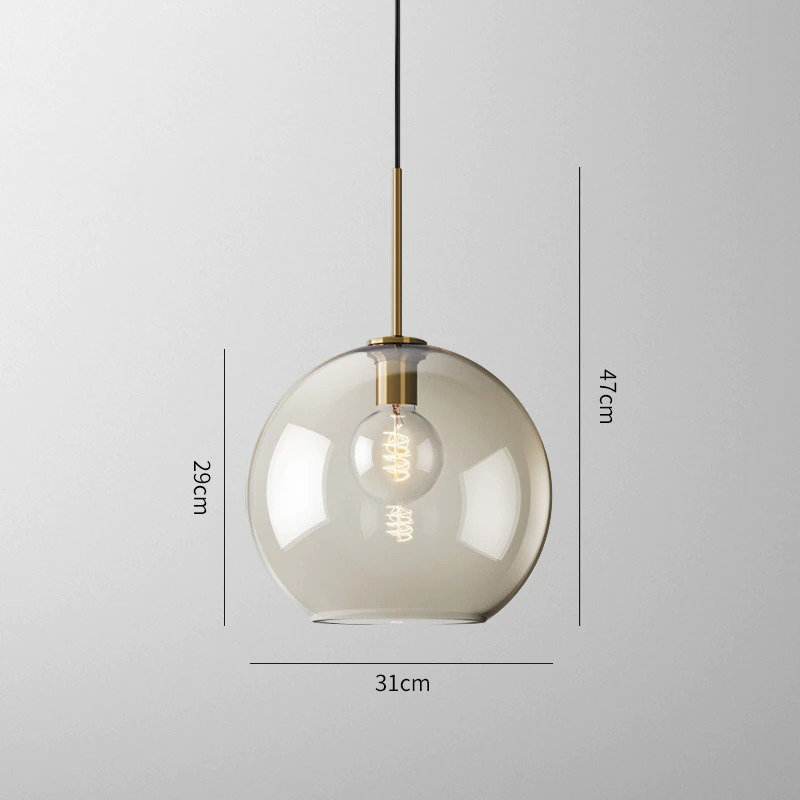 Millay - Glass Pendant Lights