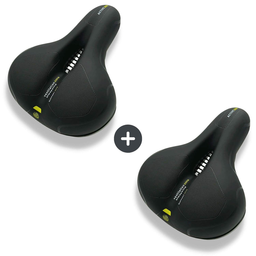 Bicycle saddle | Ergonomic comfort | Shock-absorbing design