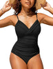 Figure-Shaping Ruched Swimsuit - Marisa