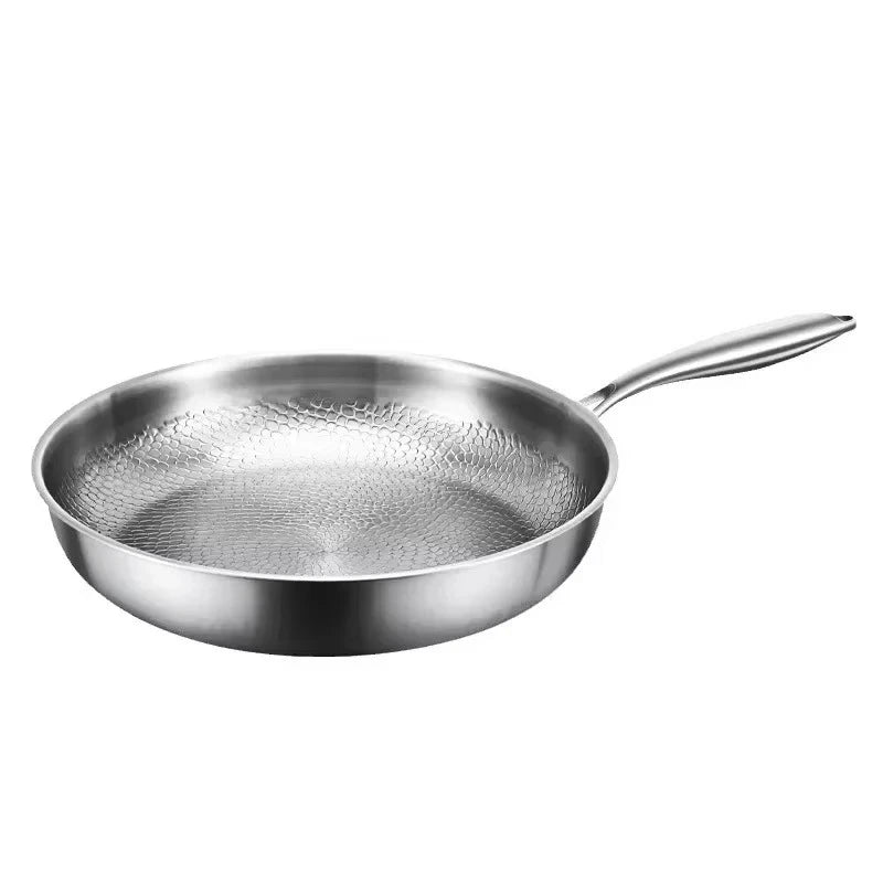 Hammered Titanium Frying Pan for Induction Cooktops – Nonstick, Durable