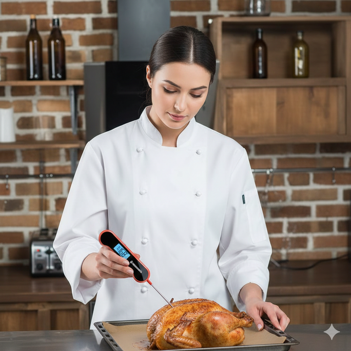 Instant-Read Digital Meat Thermometer