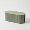Ribbed Cable Management Box with Flat Top Shelf - Tidlux