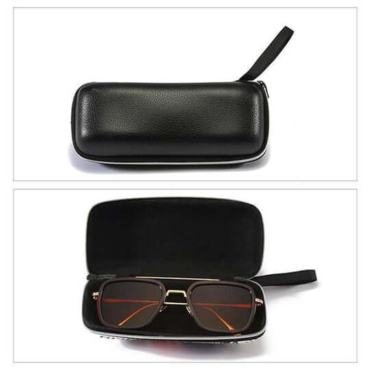 Progressive multifocal spectacles for near and distance vision with anti‑glare and UV protection