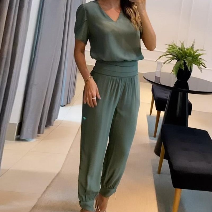 Printed Two-Piece Set for Women
