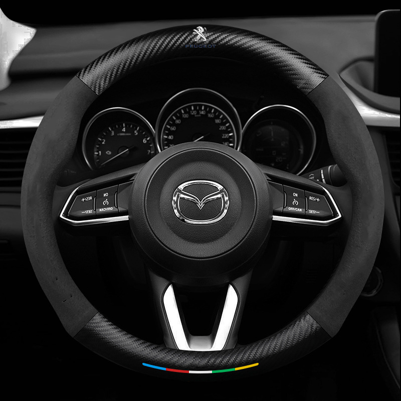 GripGuard | Elegant, Breathable and Non-Slip Steering Wheel Cover